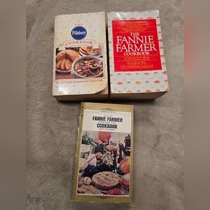 Vintage Paperback Cookbook Set Of 3